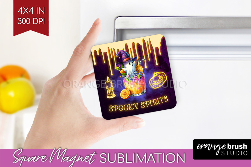 neon-halloween-magnet-sublimation-cocktail-magnet-png