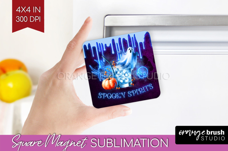 neon-halloween-magnet-sublimation-cocktail-magnet-png