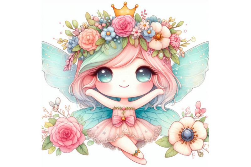 fairy-with-flower-crown