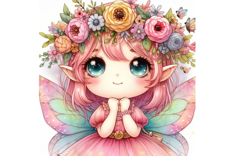 fairy-with-flower-crown