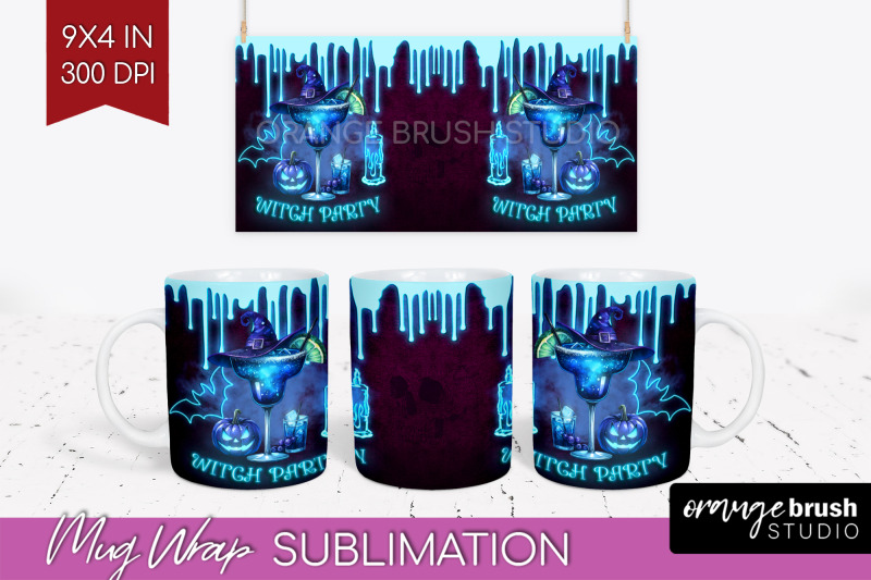 neon-halloween-mug-wrap-cocktail-mug-sublimation