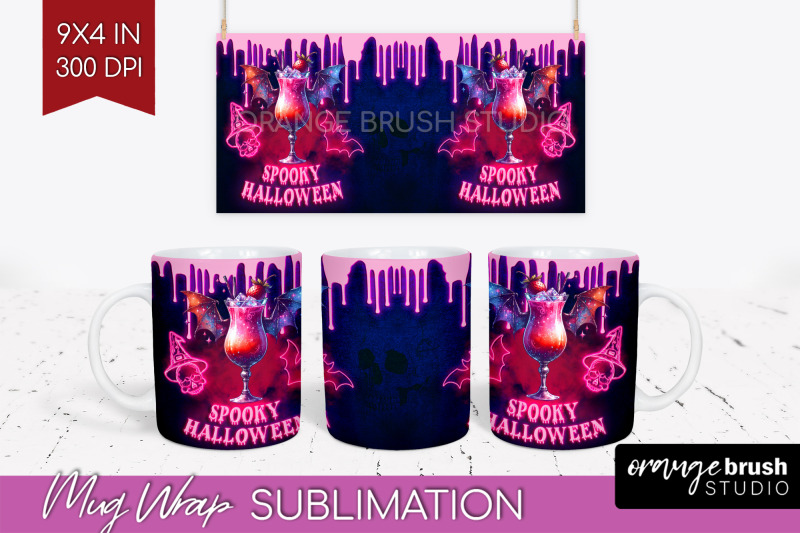 neon-halloween-mug-wrap-cocktail-mug-sublimation