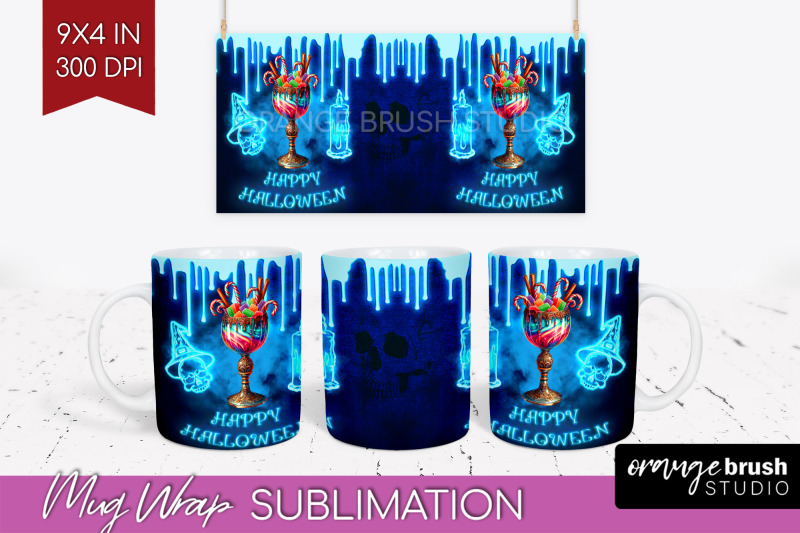 neon-halloween-mug-wrap-cocktail-mug-sublimation