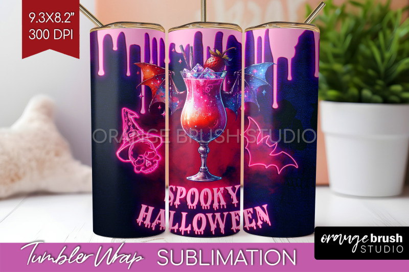 neon-halloween-tumbler-wrap-cocktail-tumbler-sublimation