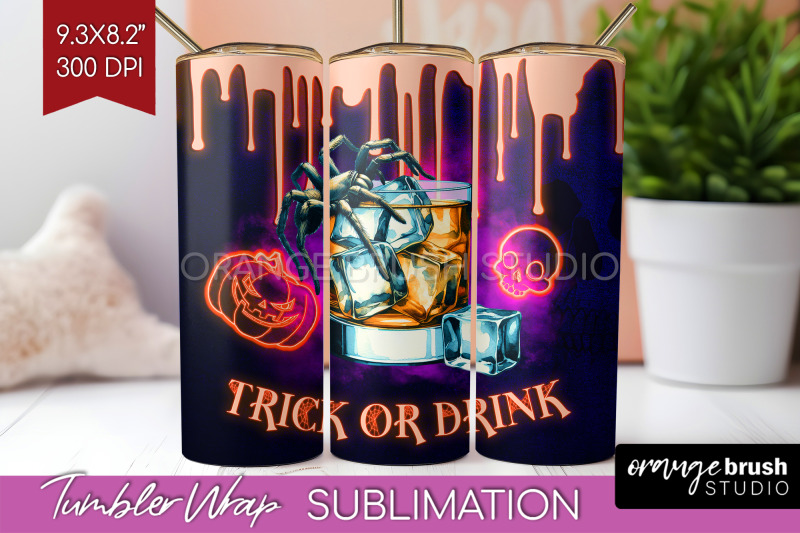 neon-halloween-tumbler-wrap-cocktail-tumbler-sublimation