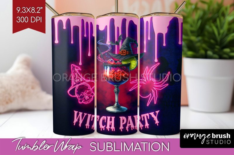 neon-halloween-tumbler-wrap-cocktail-tumbler-sublimation