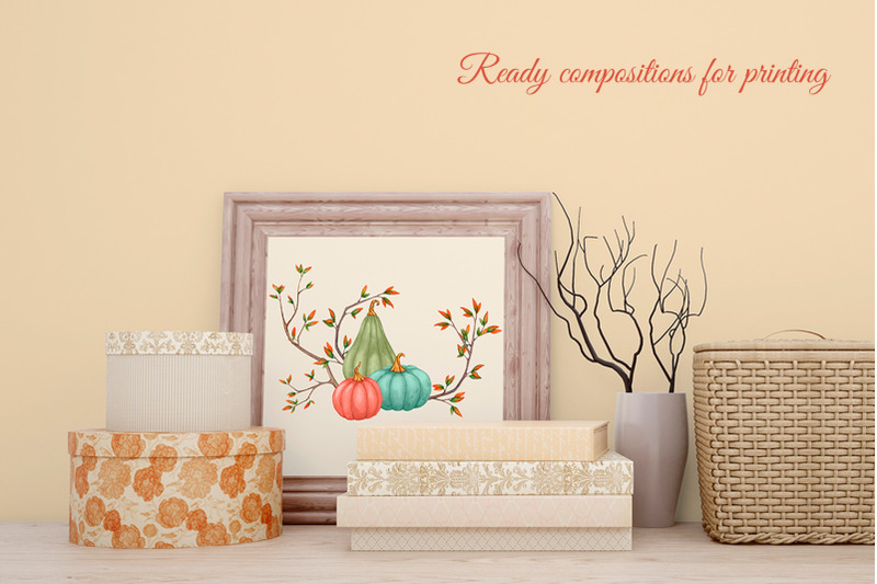 autumn-decor-watercolor-sublimation-clipart-png