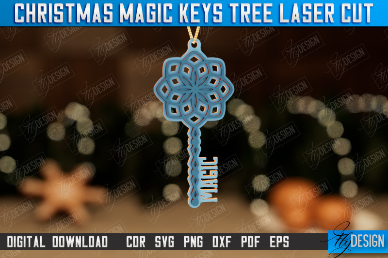 santa-039-s-magic-keys-christmas-tree-toy-christmas-patterns