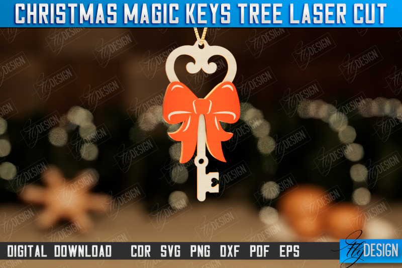 santa-039-s-magic-keys-christmas-tree-toy-christmas-patterns