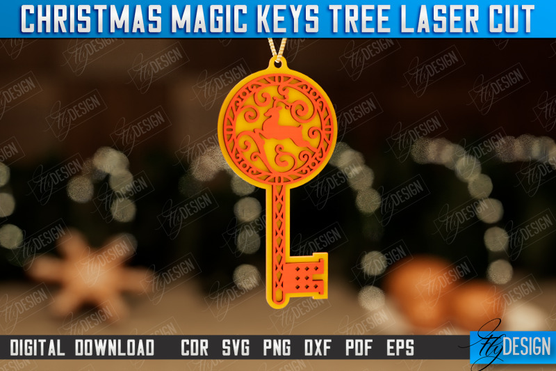 santa-039-s-magic-keys-christmas-tree-toy-christmas-patterns