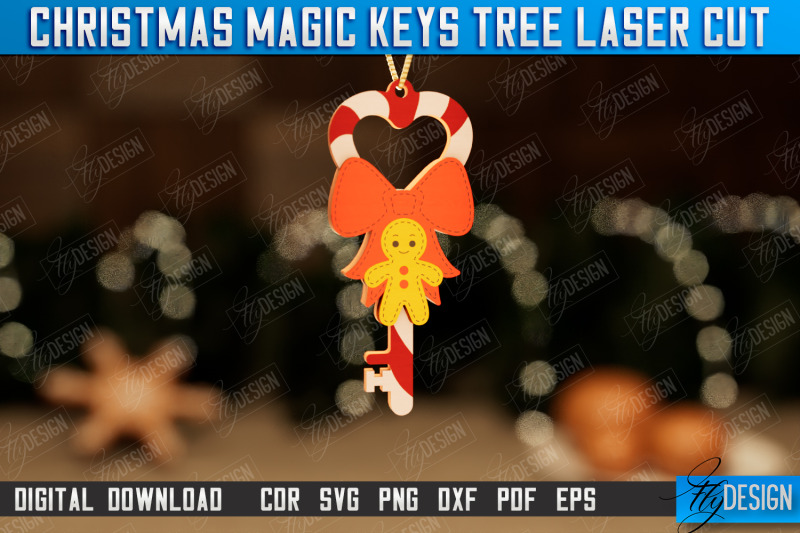 santa-039-s-magic-keys-christmas-tree-toy-christmas-patterns