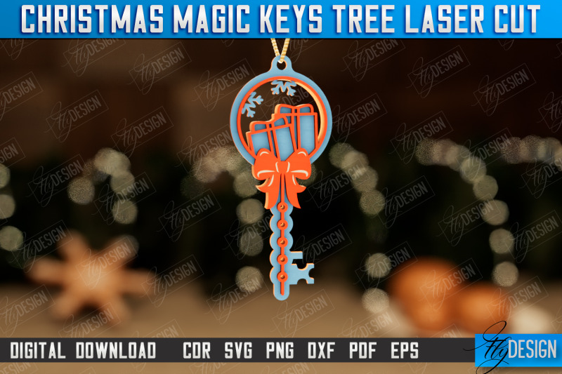 santa-039-s-magic-keys-christmas-tree-toy-christmas-patterns