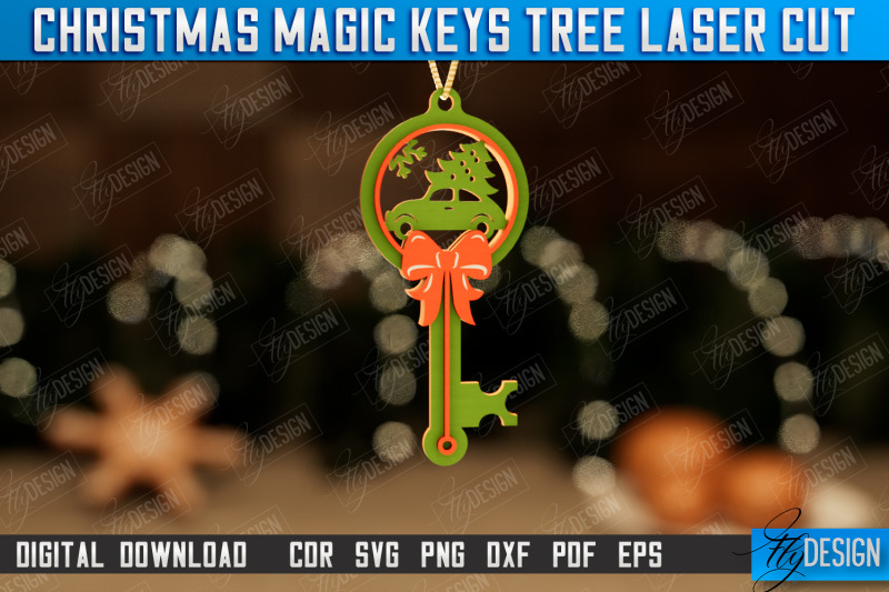 santa-039-s-magic-keys-christmas-tree-toy-christmas-patterns