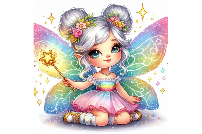 adorable-glitter-fairy-with-rainbow-colored-wings-and-a-glowing-wand