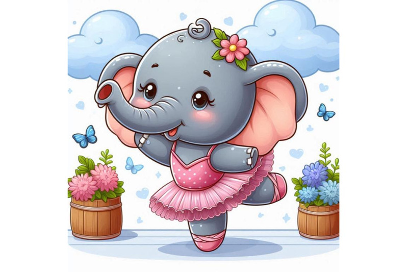 baby-elephant-in-a-tutu-practicing-ballet