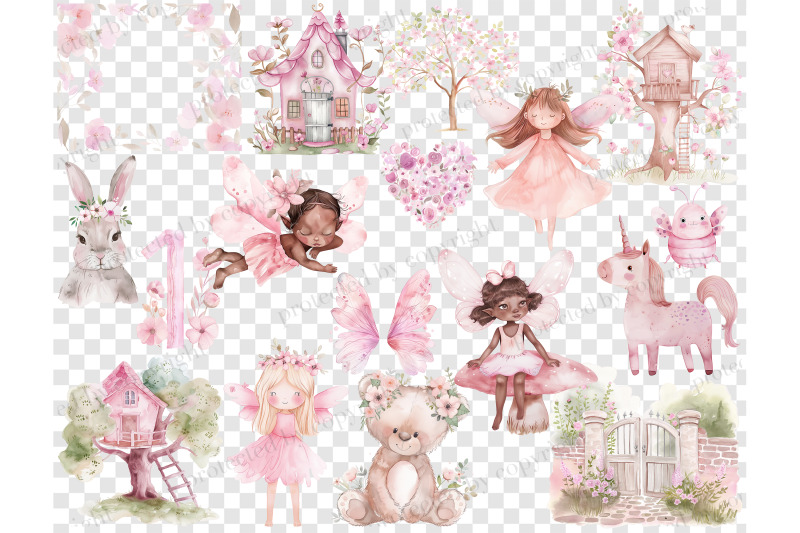 fairy-clipart-bundle-baby-shower-graphics-set