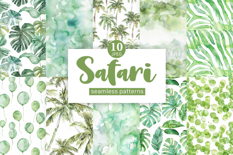 safari-digital-papers-nursery-pattern