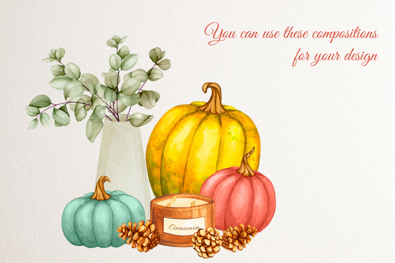 autumn-decor-watercolor-sublimation-clipart-png