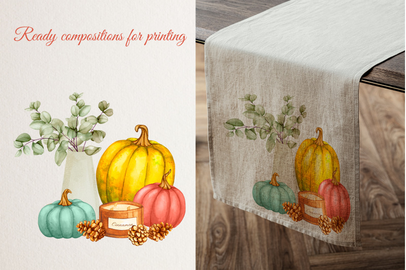 autumn-decor-watercolor-sublimation-clipart-png