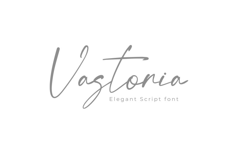 vastoria-elegant-script-font