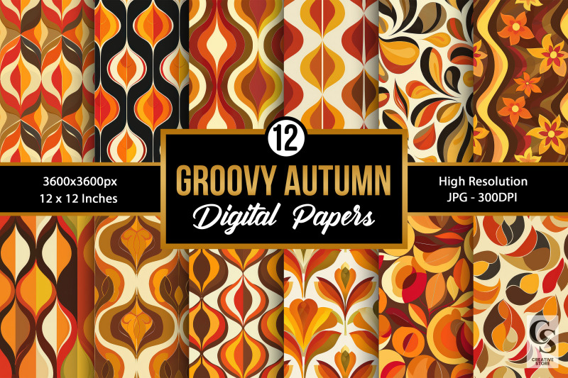 autumn-groovy-seamless-patterns