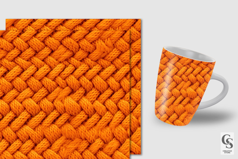 orange-woven-knitted-digital-papers