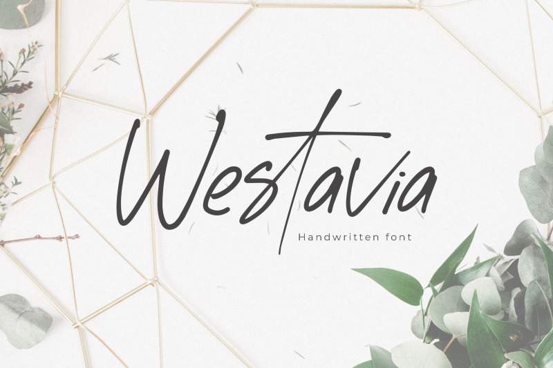 westavia-handwriting-font