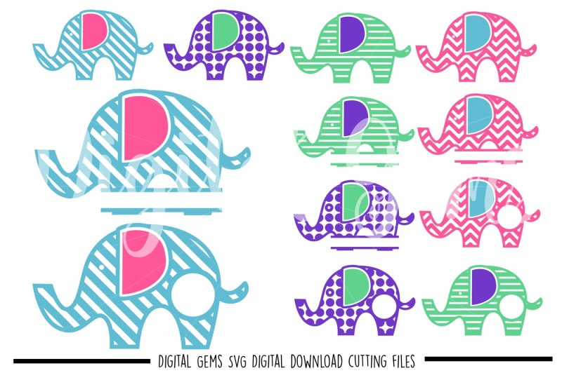 elephant-svg-dxf-eps-png-files