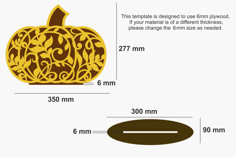 pumpkin-laser-cutting-template-on-a-stand-for-thanksgiving-day