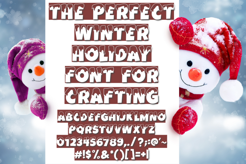 snow-font-winter-holiday-font-christmas-snowy-letters