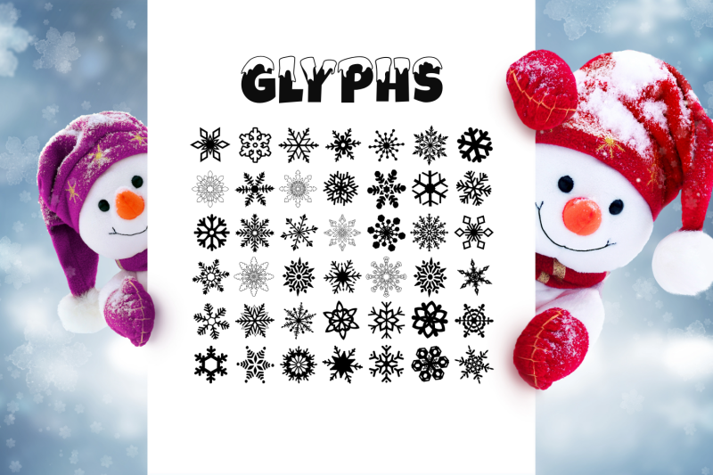 snow-font-winter-holiday-font-christmas-snowy-letters