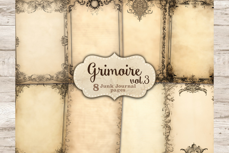 grimoire-junk-journal-paper-vintage-ephemera