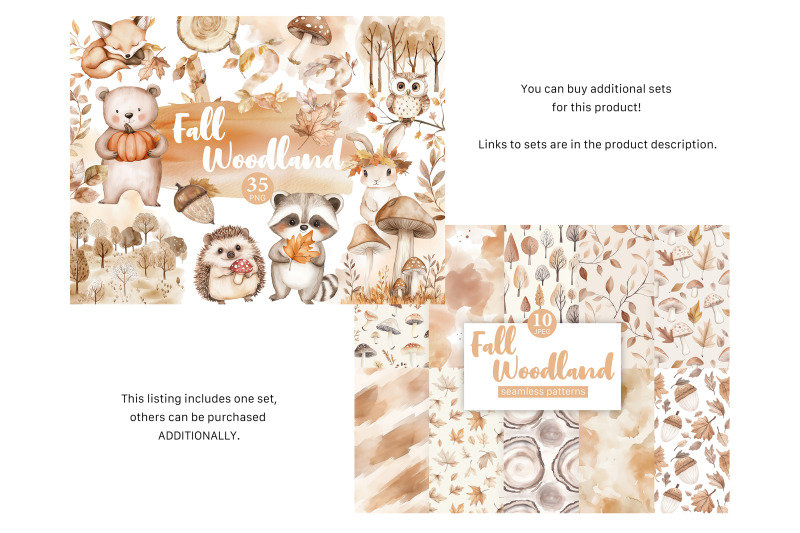 fall-woodland-clipart-baby-shower-png-collection