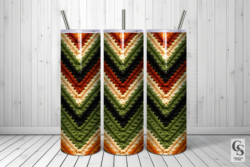 autumn-crochet-chevron-seamless-patterns