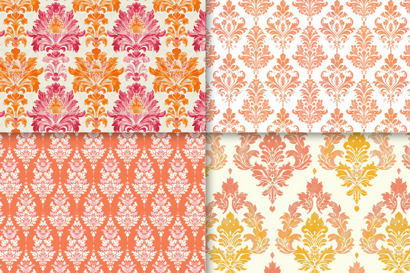 12-damask-seamless-pattern-peach-damask-ornament