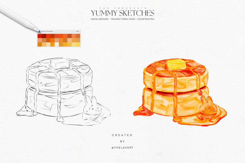 yummy-sketches-amp-color-palettes-for-procreate