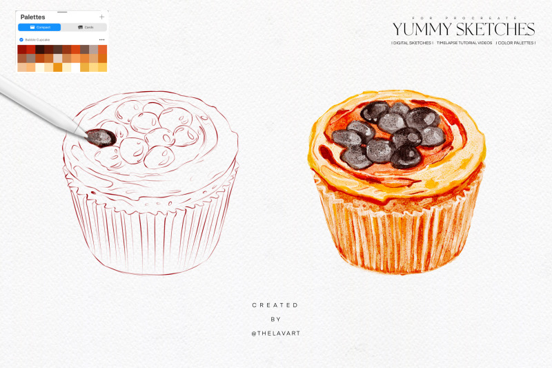 yummy-sketches-amp-color-palettes-for-procreate