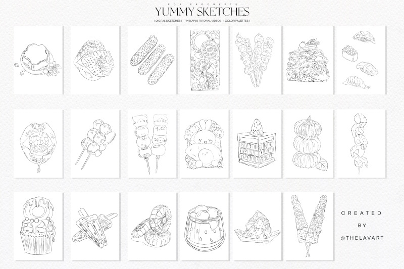 yummy-sketches-amp-color-palettes-for-procreate