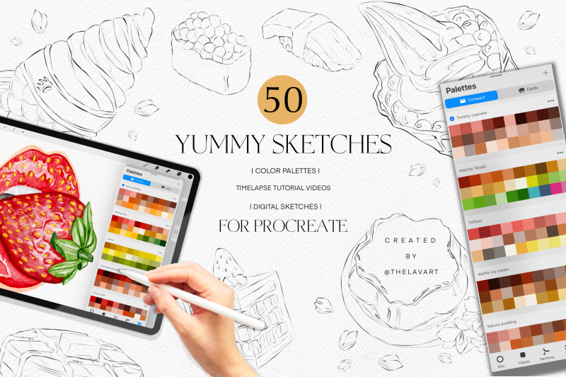 yummy-sketches-amp-color-palettes-for-procreate