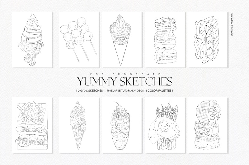 yummy-sketches-amp-color-palettes-for-procreate