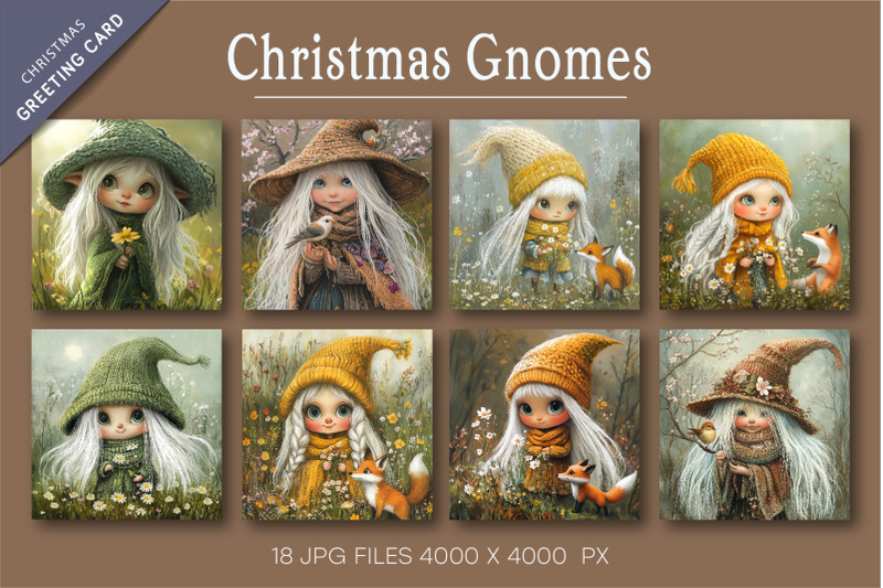 cute-christmas-gnomes-postcards