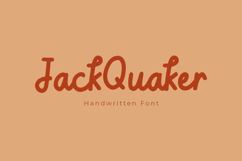 jack-quaker-handwriting-font