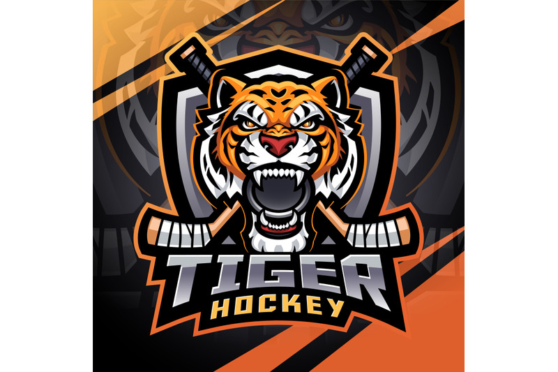 tiger-hockey-esport-mascot-logo-design