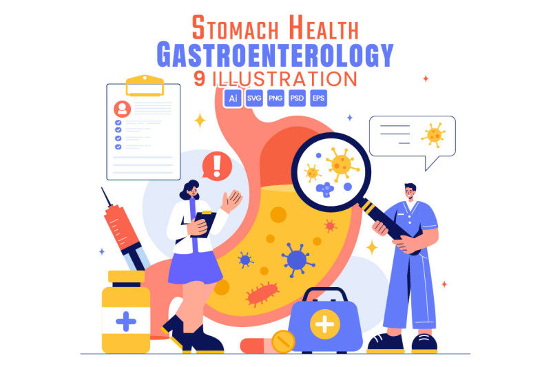 9-stomach-health-gastroenterology-illustration