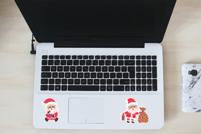 santa-claus-stickers