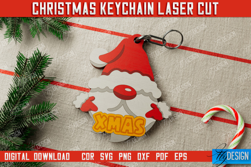 christmas-keychain-keychain-template-christmas-gift-idea