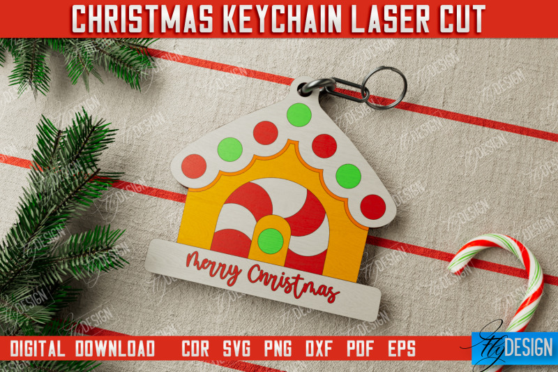 christmas-keychain-keychain-template-christmas-gift-idea