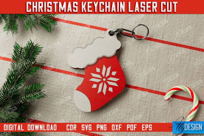 christmas-keychain-keychain-template-christmas-gift-idea