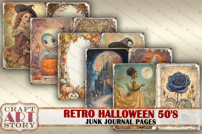 retro-halloween-50-039-s-junk-journal-pages-scrapbook