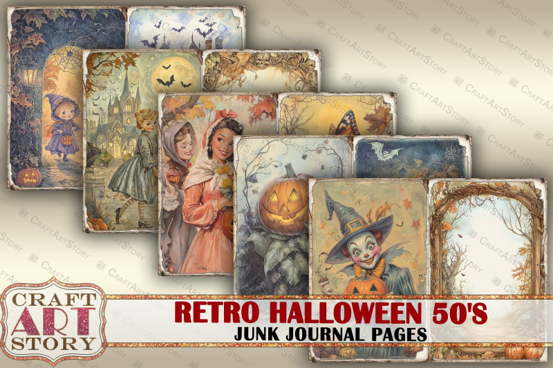 retro-halloween-50-039-s-junk-journal-pages-scrapbook